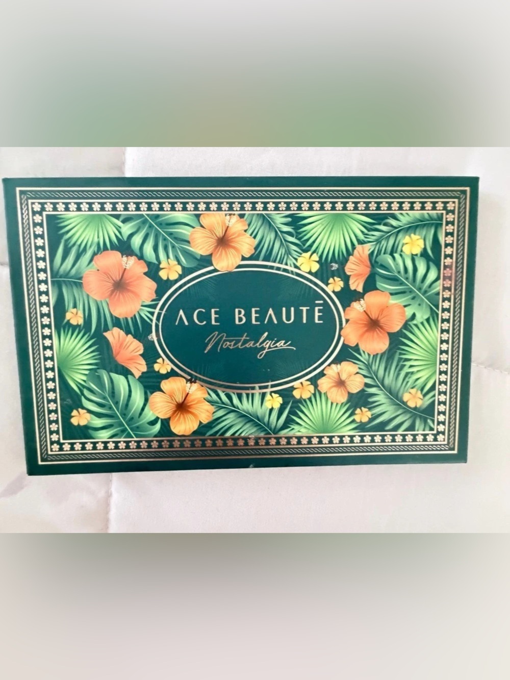 Ace Beaute Nostalgia Palette Floral Eyeshadow Palette